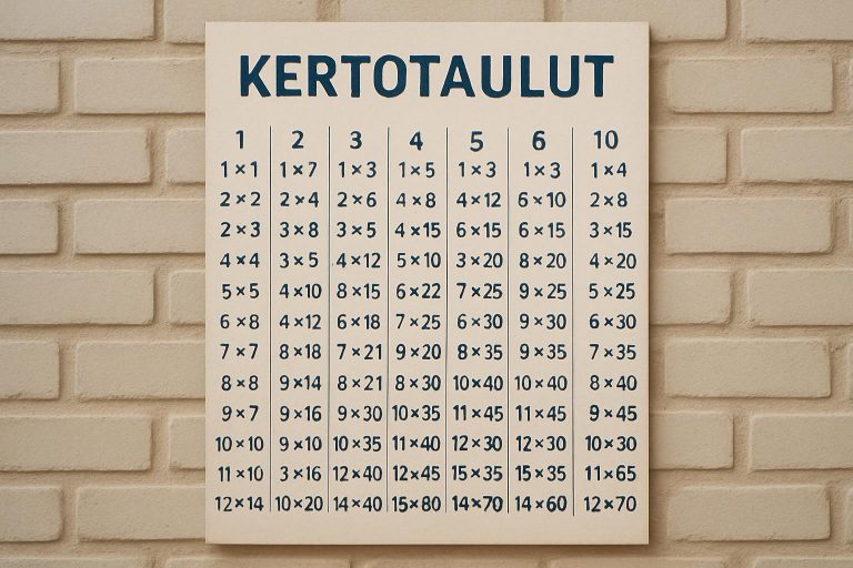 Kertotaulut