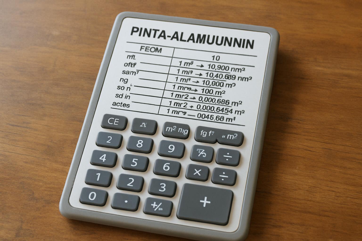 Pinta-alamuunnin