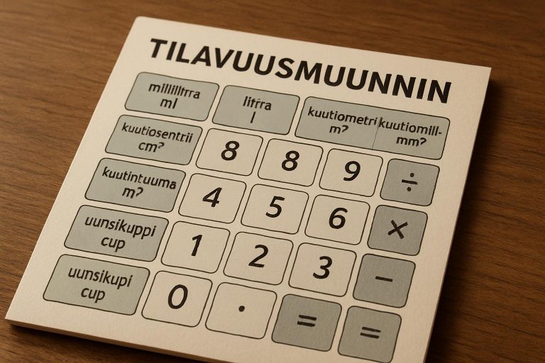 Tilavuusmuunnin
